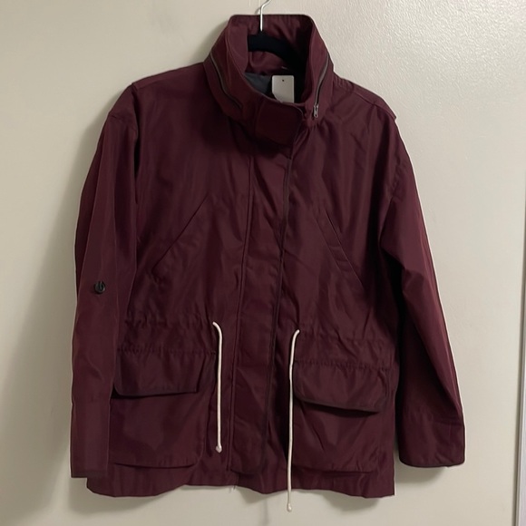 Abercrombie & Fitch Jackets & Blazers - ABERCROMBIE and Fitch women’s lined military style maroon utility jacket small